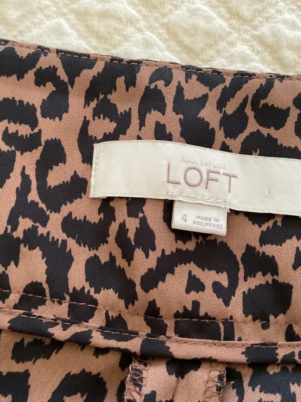 Loft Leopard Print Shorts - Picture 6 of 7